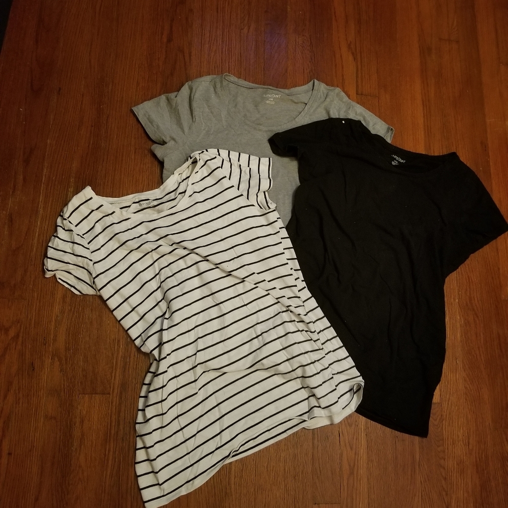 3 Maternity T shirts